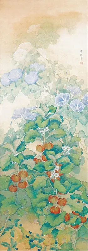 Morning Dew Wall Art by Omoda Seiju - High-Resolution Digital Print