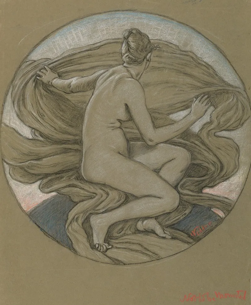 Morning Glory 2 Wall Art by Elihu Vedder - High-Resolution Digital Print