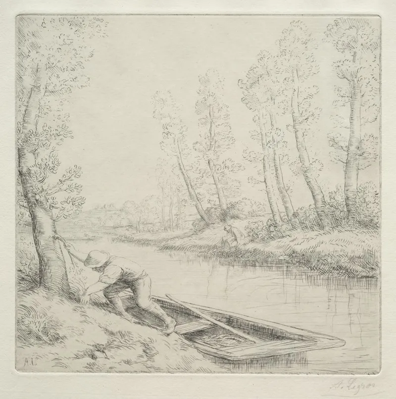 Morning On The River Le Matin Sur La Riviere
