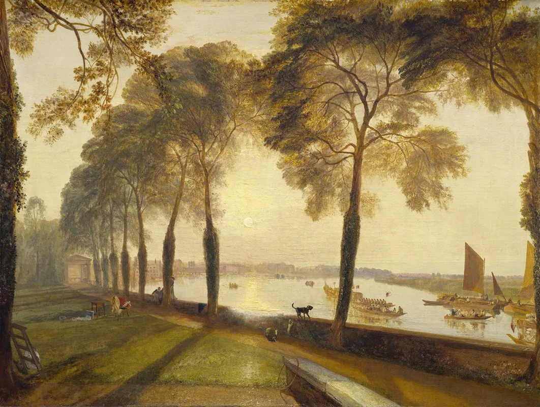 Mortlake Terrace Wall Art by Joseph Mallord William Turner - High-Resolution Digital Print