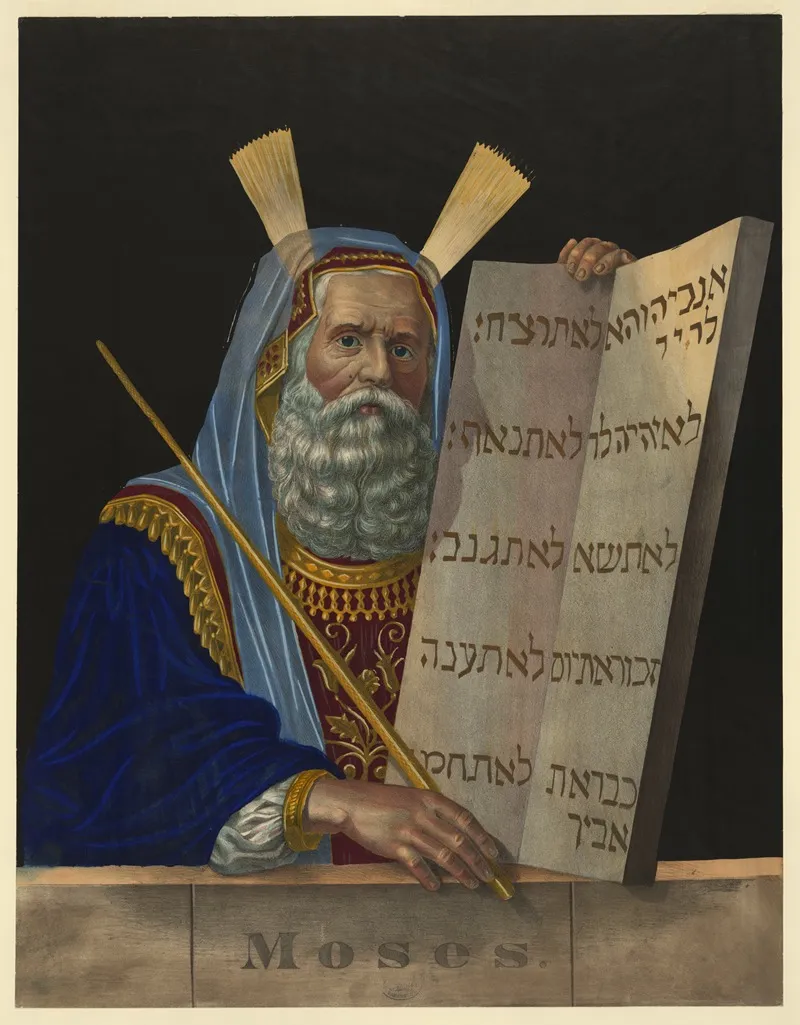 Moses 9 Wall Art by Henry Jerome Schile - High-Resolution Digital Print