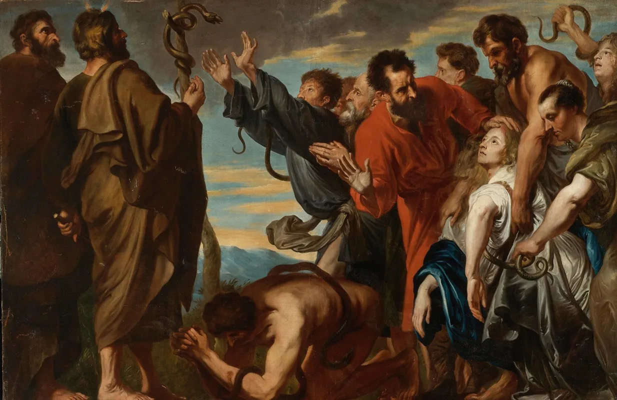 Moses And The Brazen Serpent 2