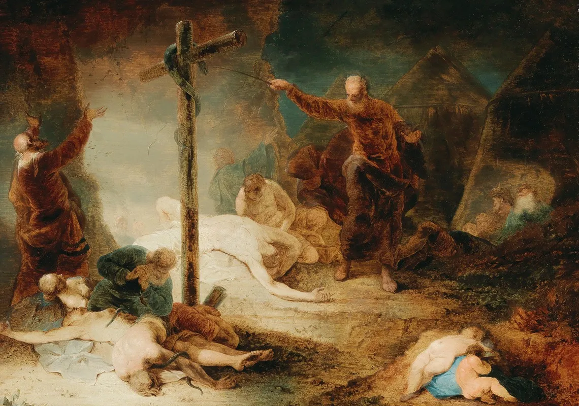 Moses And The Brazen Serpent 3