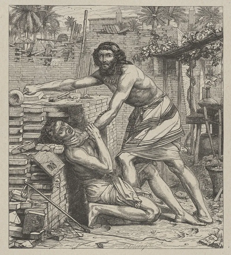 Moses Slaying The Egyptian