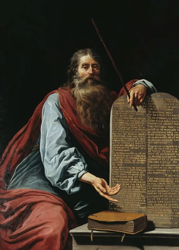 Moses With The Tablets Of The Law