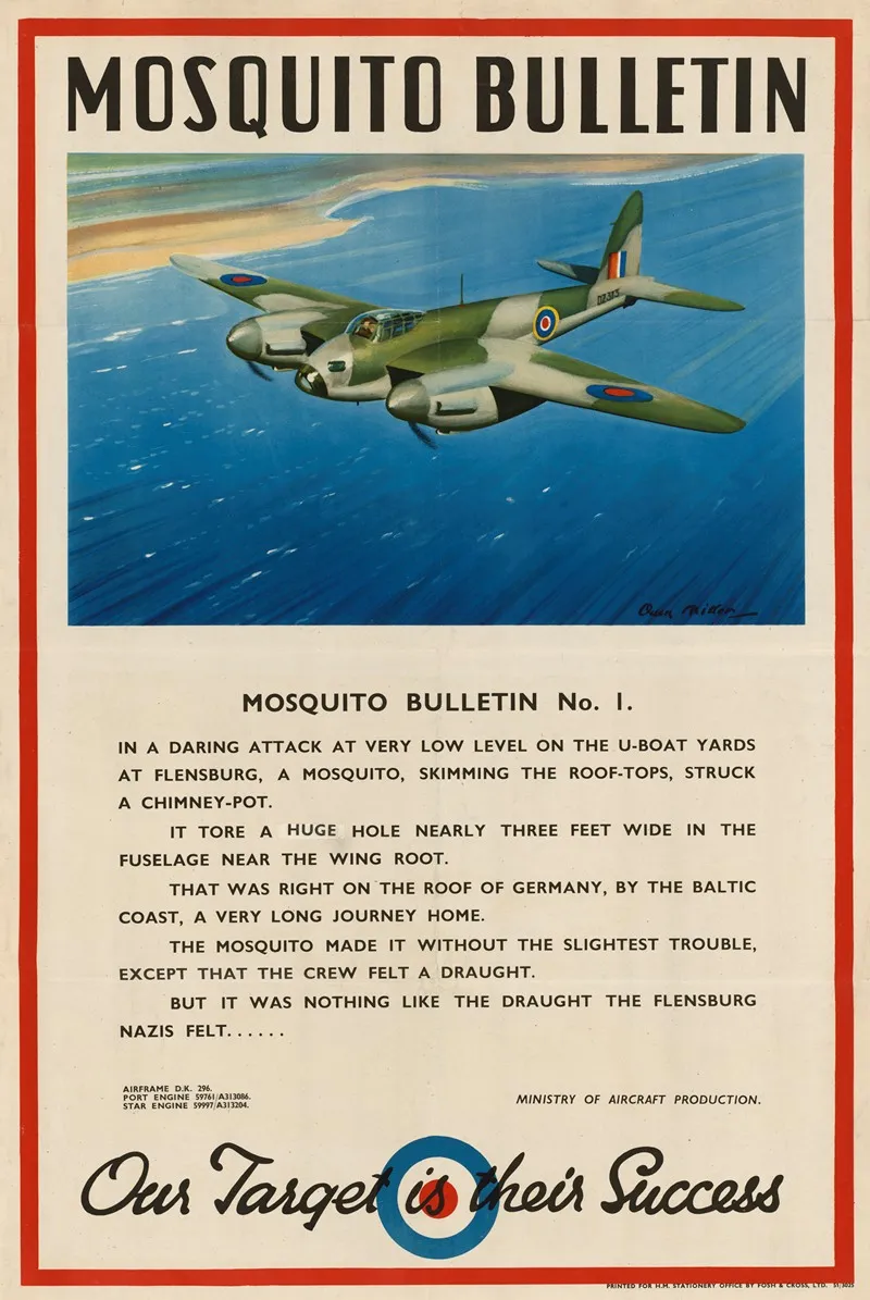 Mosquito Bulletin Wall Art by Owen Miller - High-Resolution Digital Print