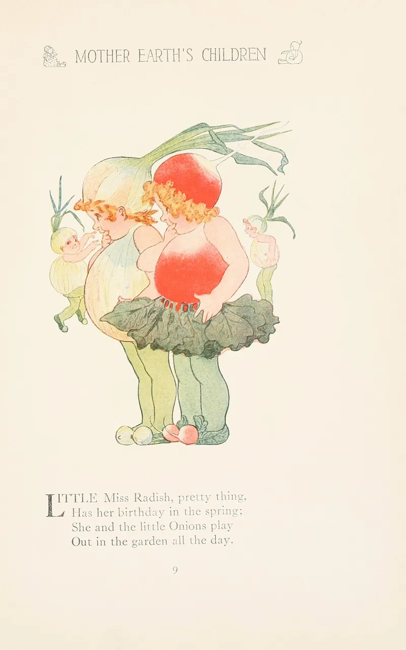 Mother Earths Children The Frolics Of The Fruits And Vegetables Pl 01