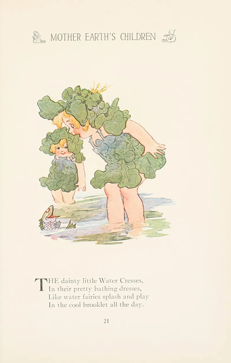Mother Earths Children The Frolics Of The Fruits And Vegetables Pl 13