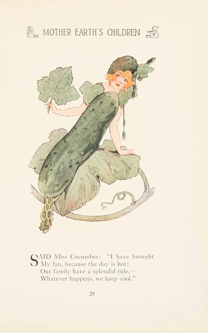 Mother Earths Children The Frolics Of The Fruits And Vegetables Pl 21