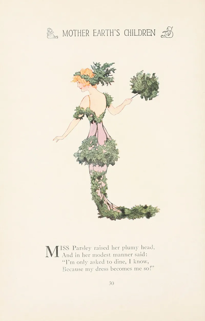 Mother Earths Children The Frolics Of The Fruits And Vegetables Pl 22