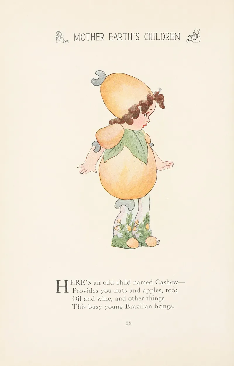 Mother Earths Children The Frolics Of The Fruits And Vegetables Pl 50