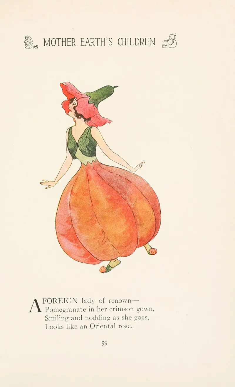 Mother Earths Children The Frolics Of The Fruits And Vegetables Pl 51