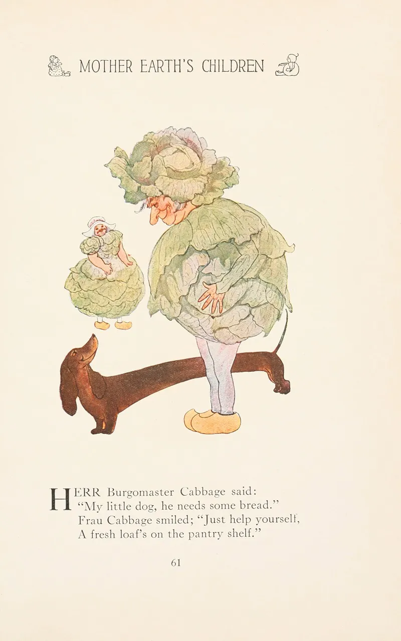 Mother Earths Children The Frolics Of The Fruits And Vegetables Pl 53