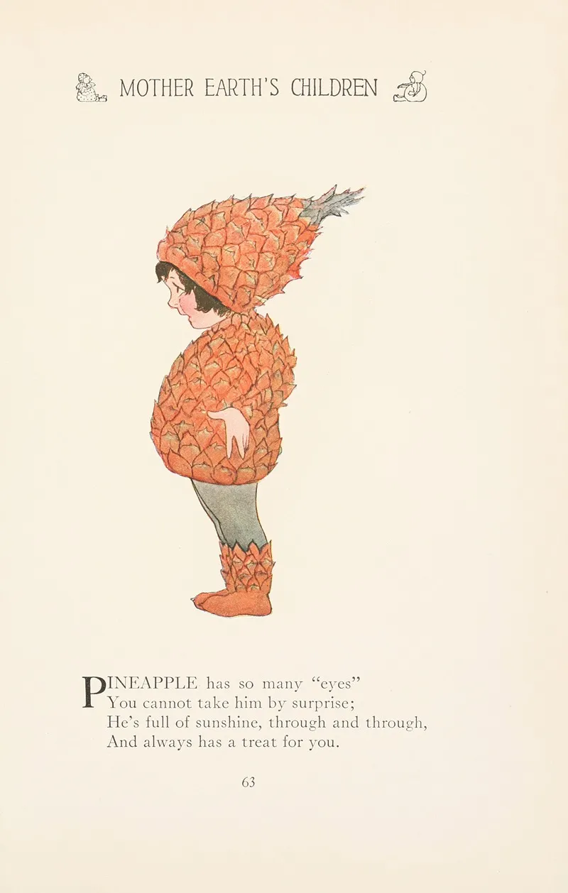 Mother Earths Children The Frolics Of The Fruits And Vegetables Pl 55