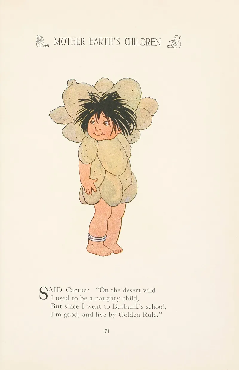 Mother Earths Children The Frolics Of The Fruits And Vegetables Pl 63