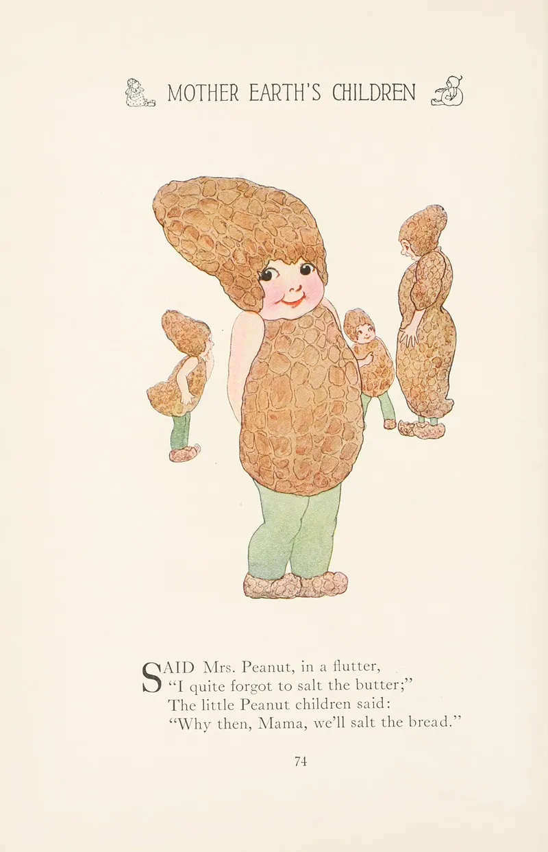 Mother Earths Children The Frolics Of The Fruits And Vegetables Pl 66