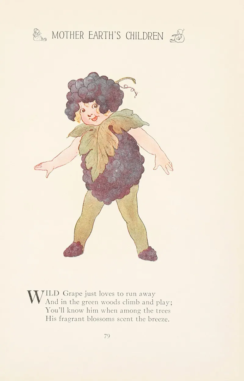 Mother Earths Children The Frolics Of The Fruits And Vegetables Pl 71