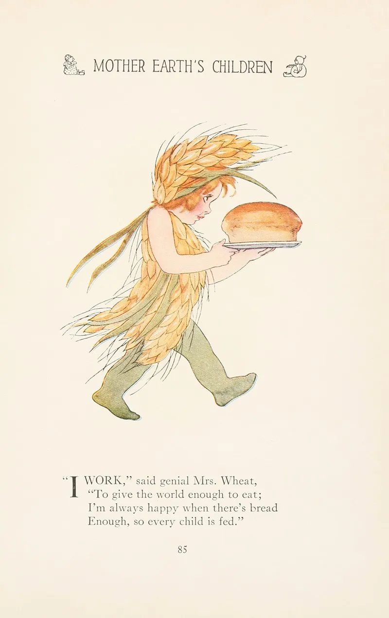 Mother Earths Children The Frolics Of The Fruits And Vegetables Pl 77