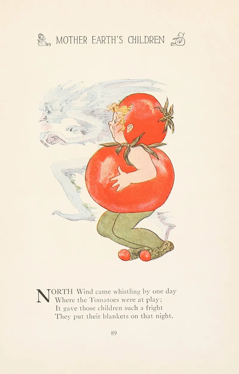 Mother Earths Children The Frolics Of The Fruits And Vegetables Pl 81