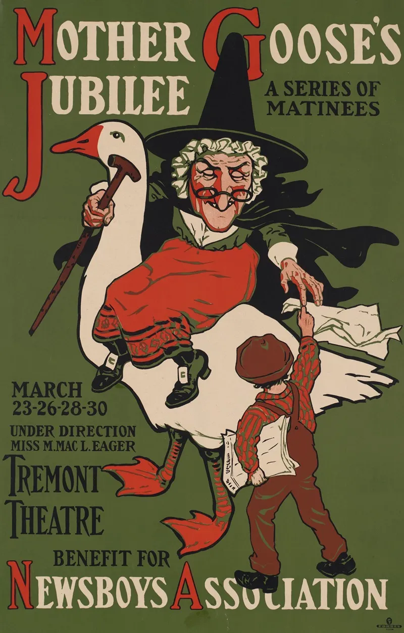 Mother Gooses Jubilee A Series Of Matinees Wall Art by Anonymous - High-Resolution Digital Print