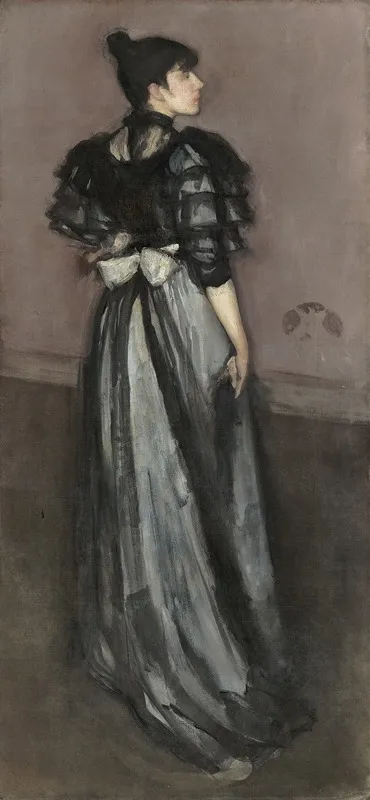 Mother Of Pearl And Silver The Andalusian Wall Art by James Abbott McNeill Whistler - High-Resolution Digital Print