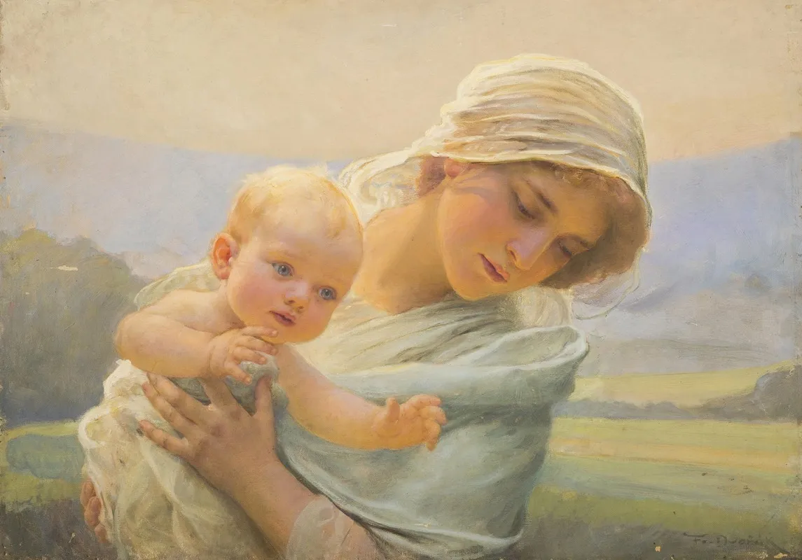 Mother With A Child 4