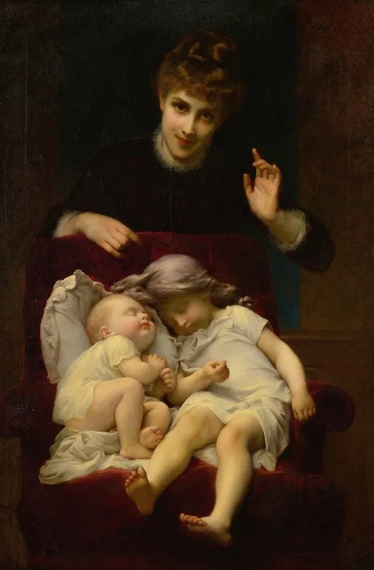 Motherhood Wall Art by Etienne Adolphe Piot - High-Resolution Digital Print
