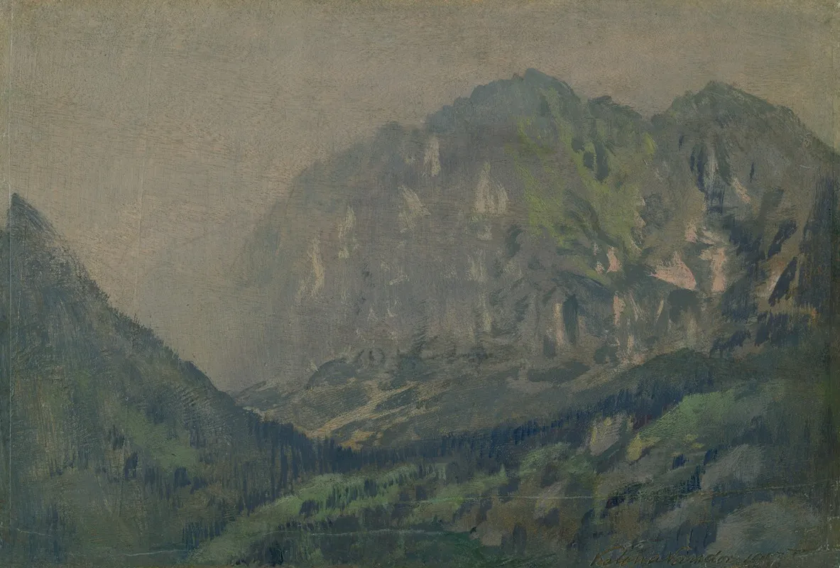Motif From The High Tatras 2