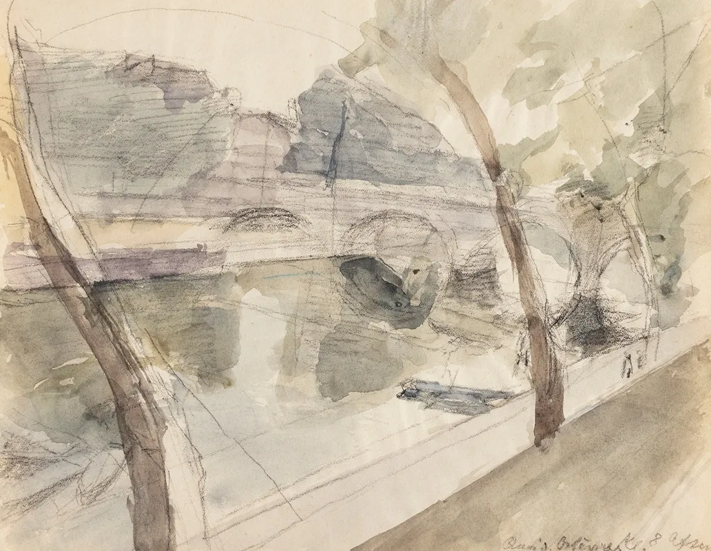 Motif From The Seine Paris