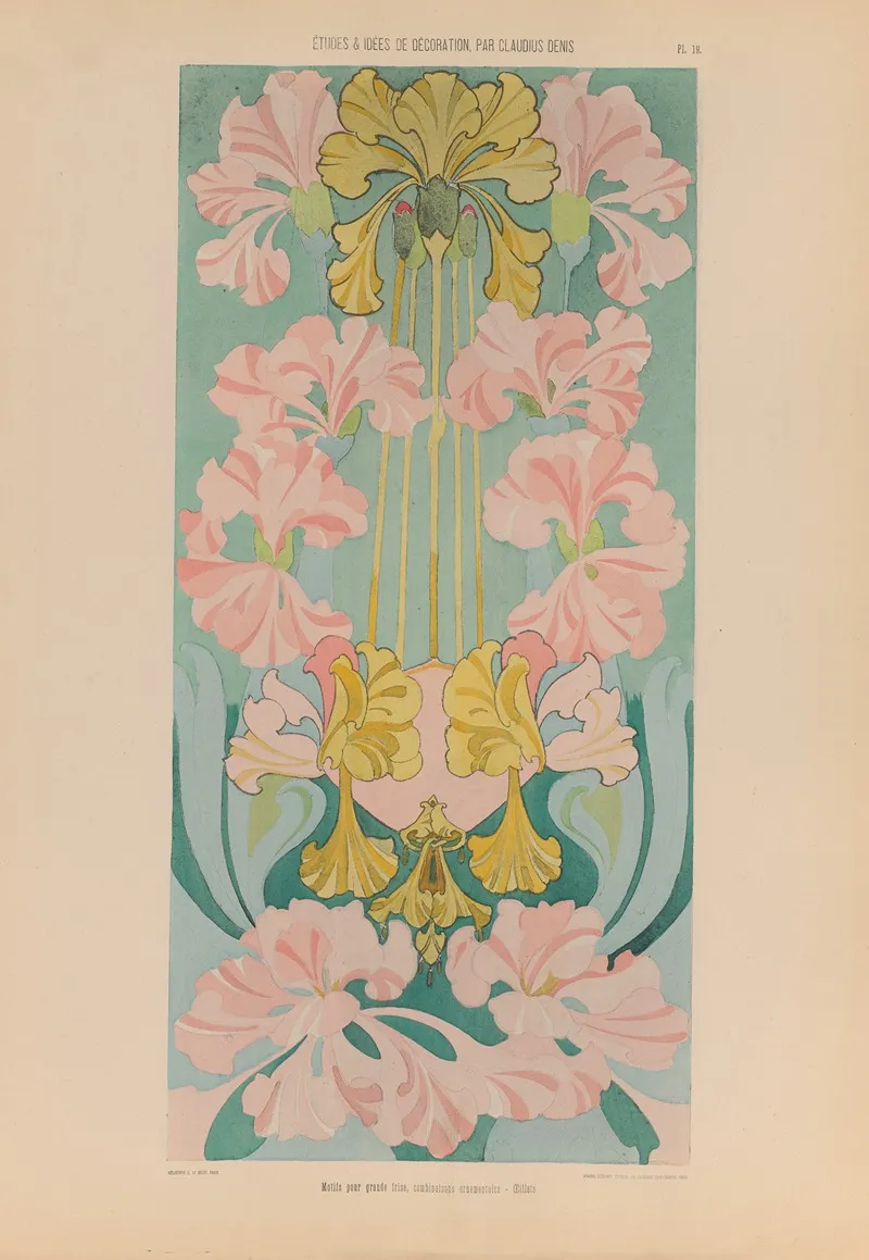 Motifs Pour Grande Frise Combinaisons Ornementales Oeillets