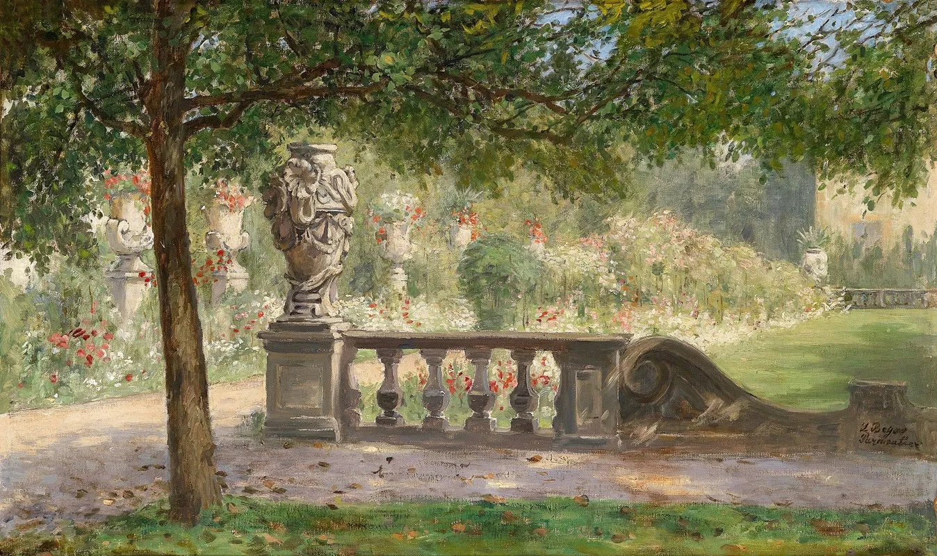 Motiv Aus Dem Mirabell Park Wall Art by Luise Begas-Parmentier - High-Resolution Digital Print