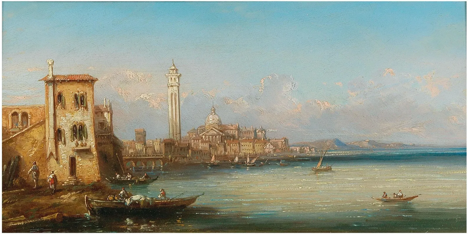 Motiv Aus Venedig 3 Wall Art by Ferdinand Bonheur - High-Resolution Digital Print