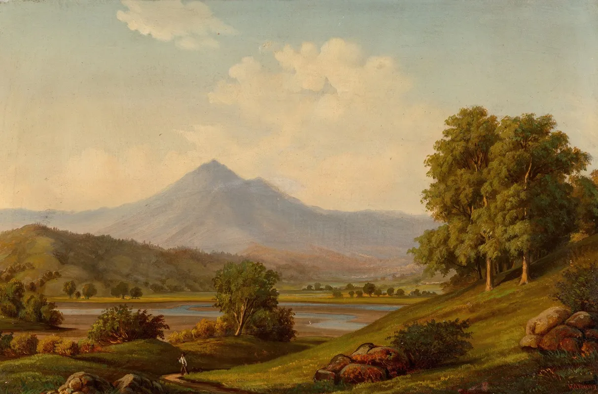 Mount Chocorua New Hampshire 3 Wall Art by Harvey Otis Young - High-Resolution Digital Print