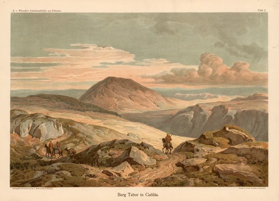 Mount Tabor In Galilee
