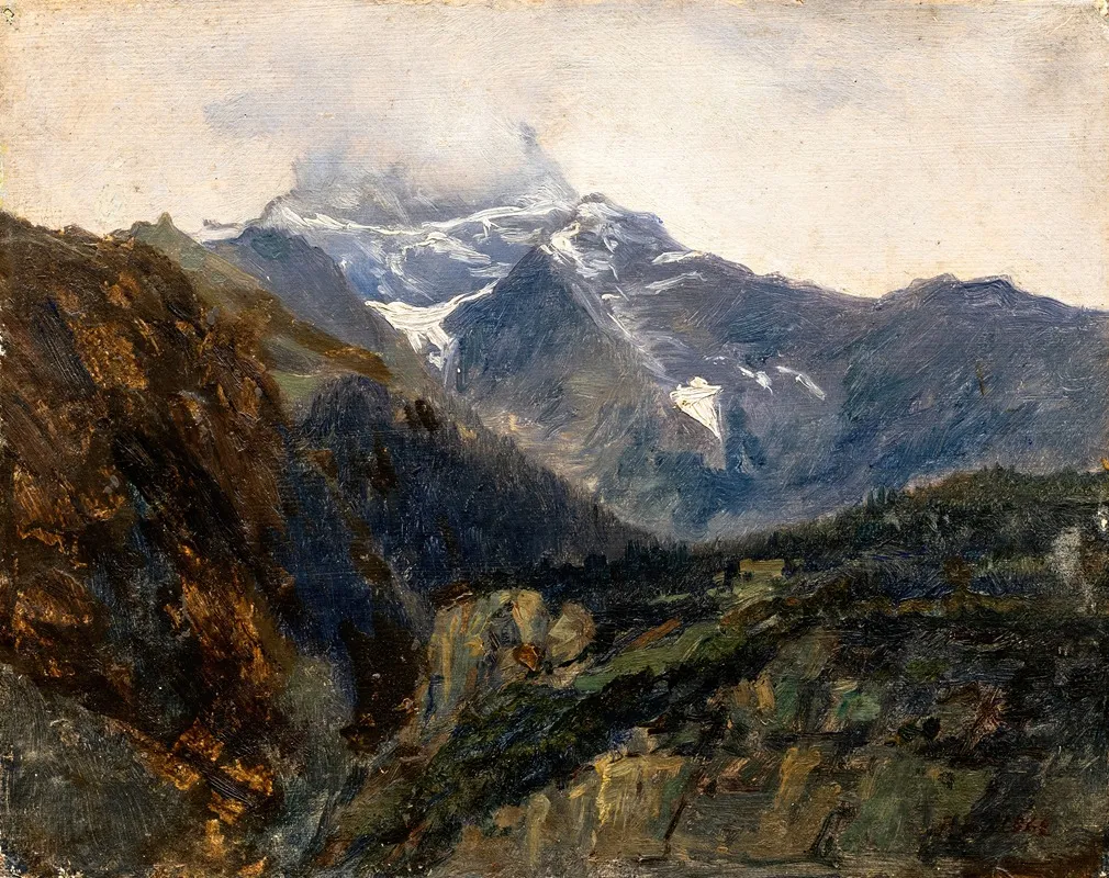 Mountain Landscape 48 Wall Art by Per Daniel Holm - High-Resolution Digital Print