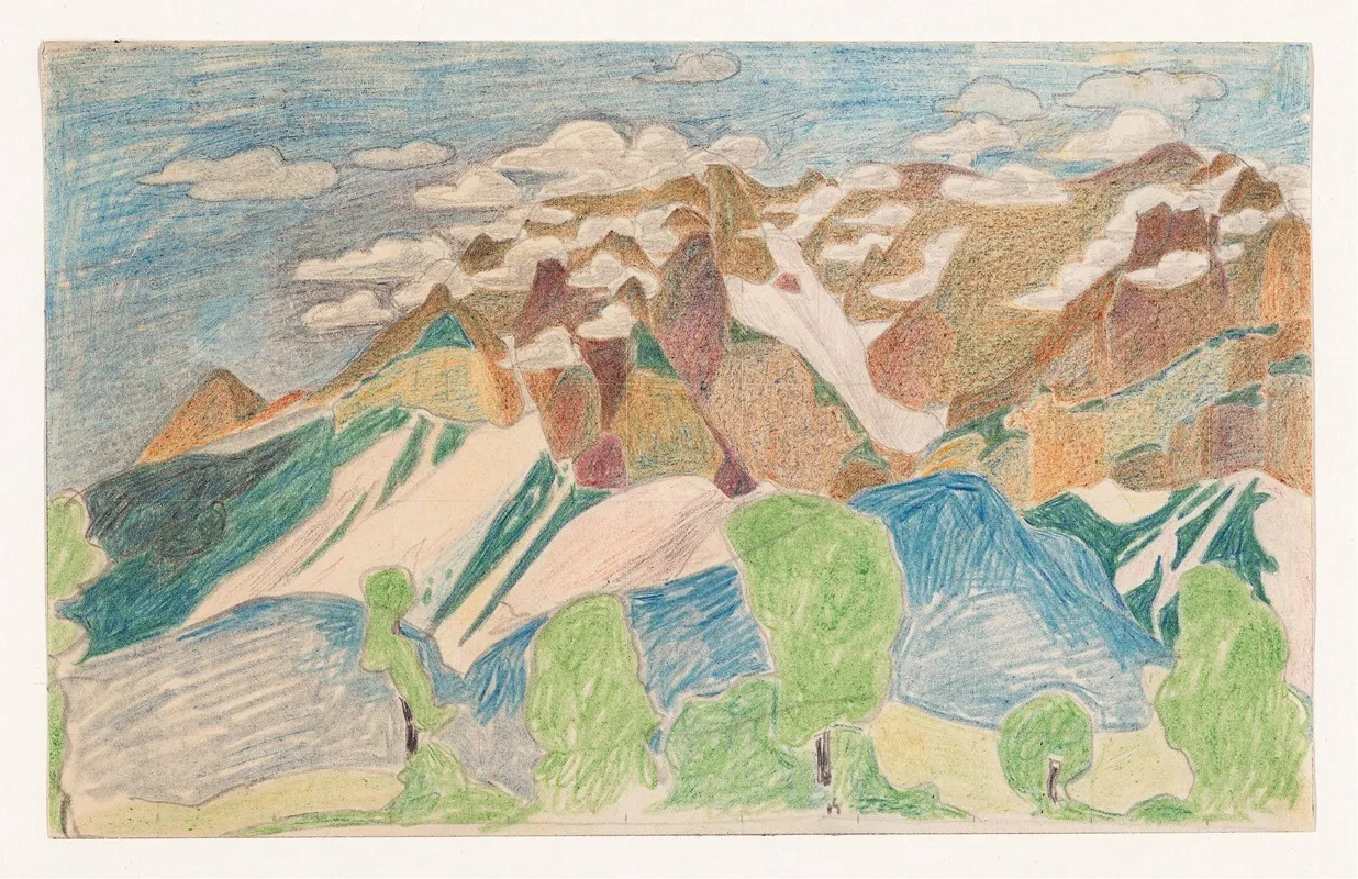 Mountain Landscape 4 Wall Art by Reijer Stolk - High-Resolution Digital Print