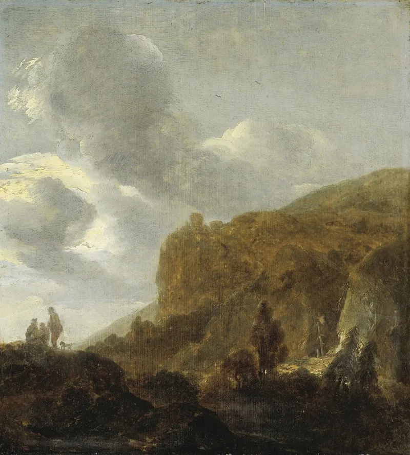 Mountainous Landscape 11 Wall Art by Guillam Dubois - High-Resolution Digital Print