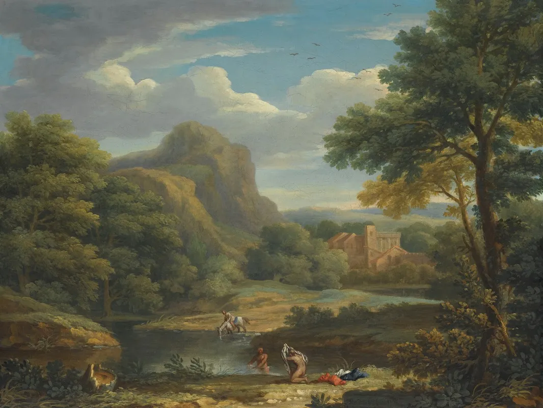 Mountainous Landscape 6 Wall Art by George Lambert - High-Resolution Digital Print