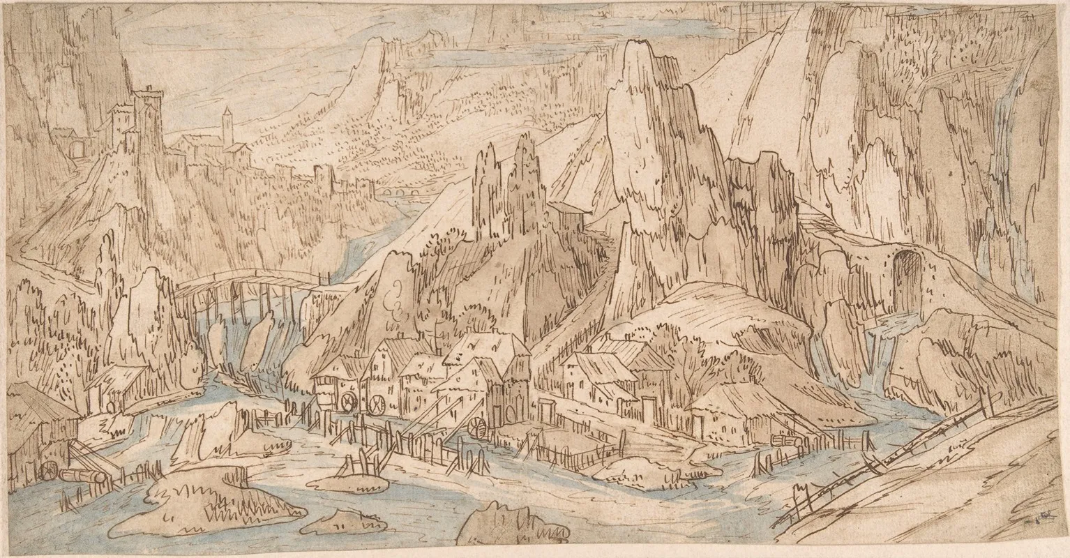 Mountainous Landscape 7 Wall Art by Tobias Verhaecht - High-Resolution Digital Print