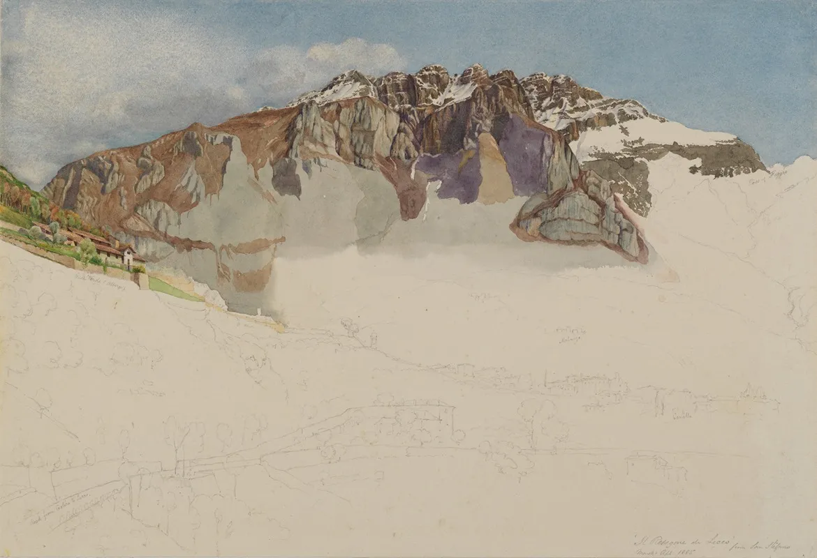 Mountainous Landscape In Italy Il Resegone Wall Art by Frank Randal - High-Resolution Digital Print