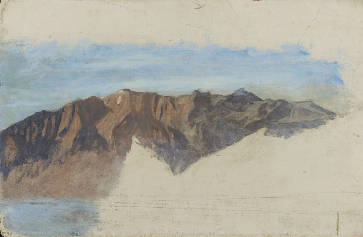 Mountains Of Savoie Wall Art by William de Goumois - High-Resolution Digital Print