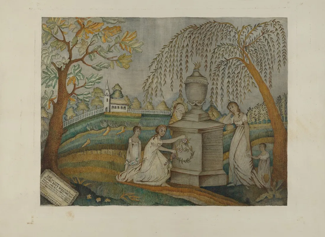 Mourning Embroidery