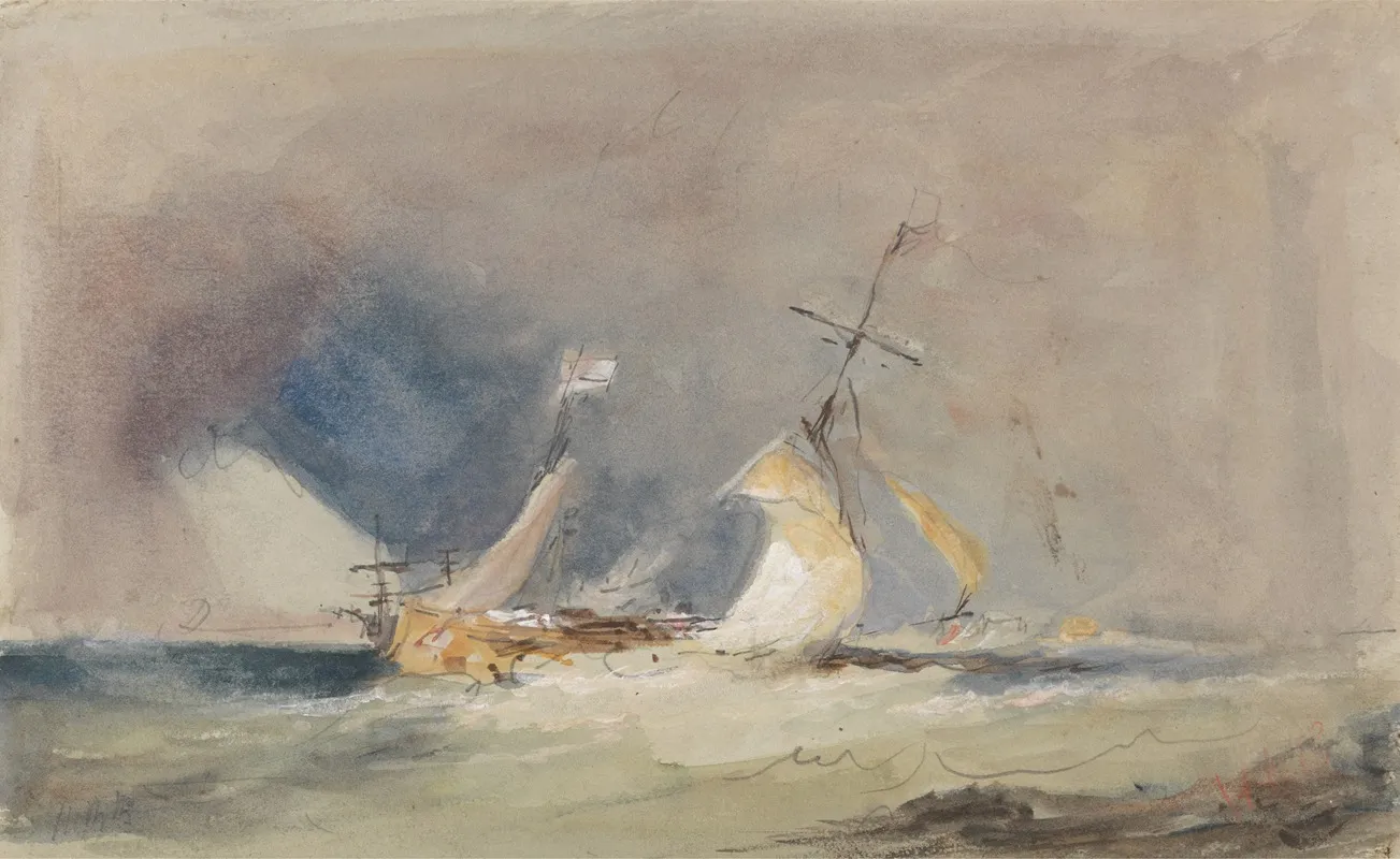 Mouth Of The Humber Wall Art by Hercules Brabazon Brabazon - High-Resolution Digital Print