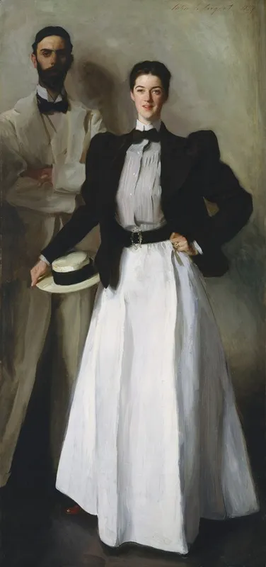 Mr And Mrs I N Phelps Stokes Wall Art by John Singer Sargent - High-Resolution Digital Print