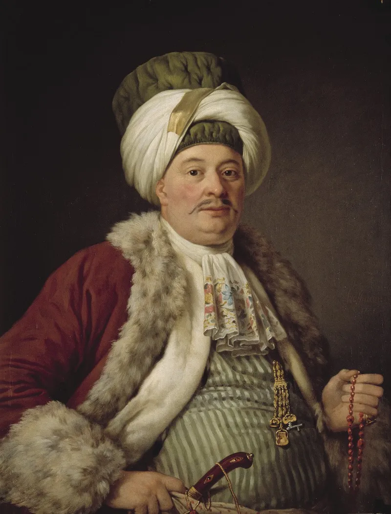 Mr Asmund Palm A Merchant Of Constantinople Wall Art by Jonas Hoffman - High-Resolution Digital Print