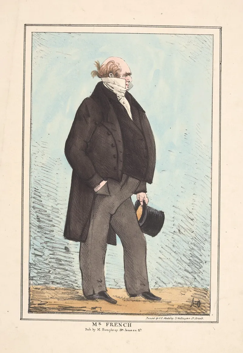 Mr French Wall Art by George Edward Madeley - High-Resolution Digital Print