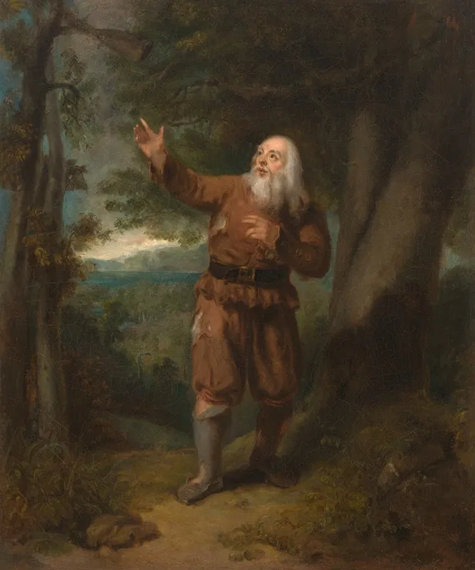 Mr Hackett In The Character Of Rip Van Winkle