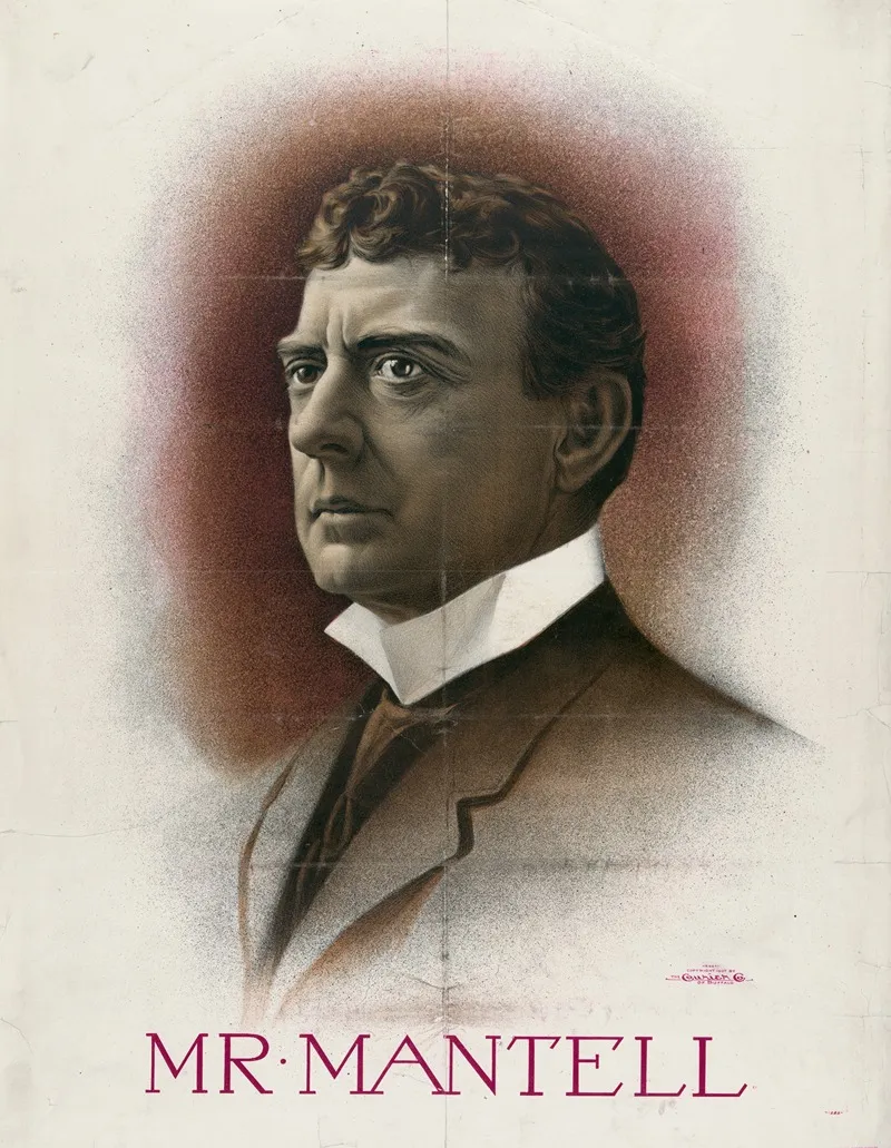 Mr Mantell Wall Art by Courier Litho. Co. - High-Resolution Digital Print