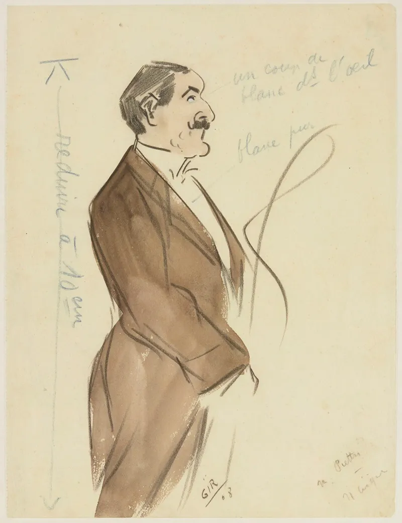 Mr Piettri N Cirque Wall Art by Charles Gir - High-Resolution Digital Print