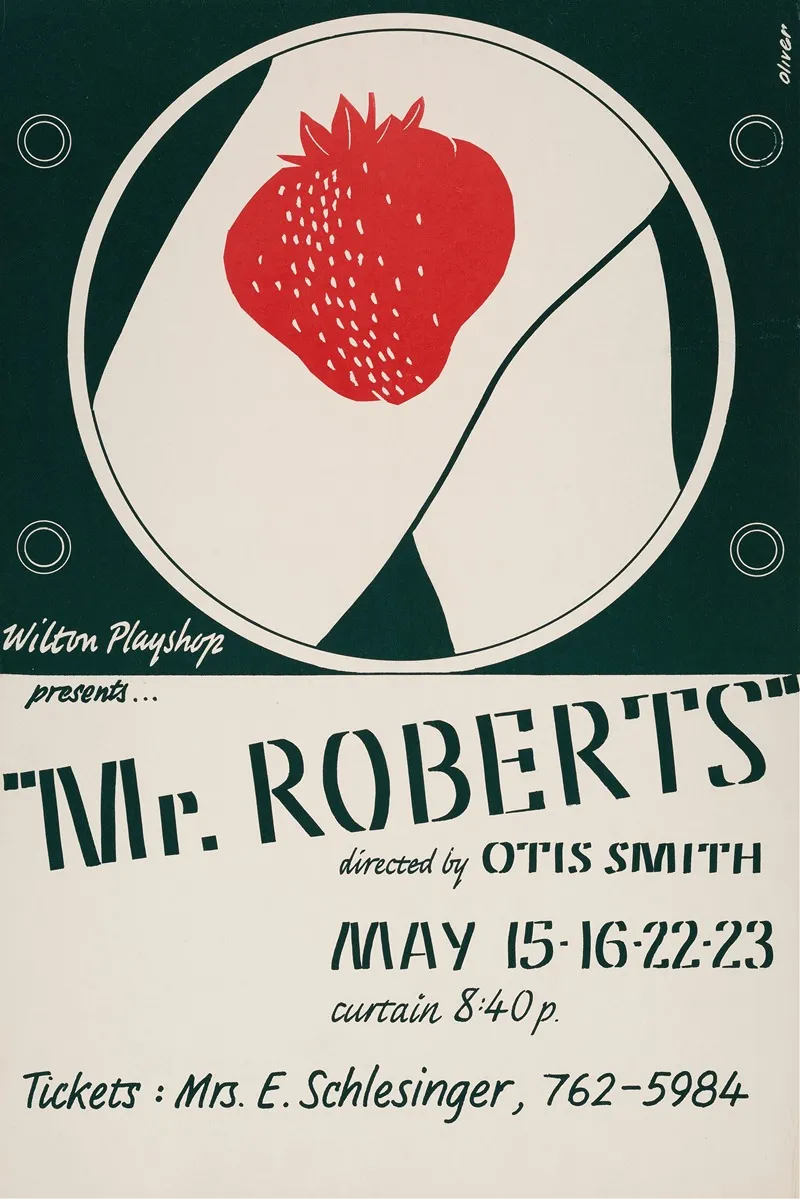 Mr Roberts Wall Art by H. Edward Oliver - High-Resolution Digital Print